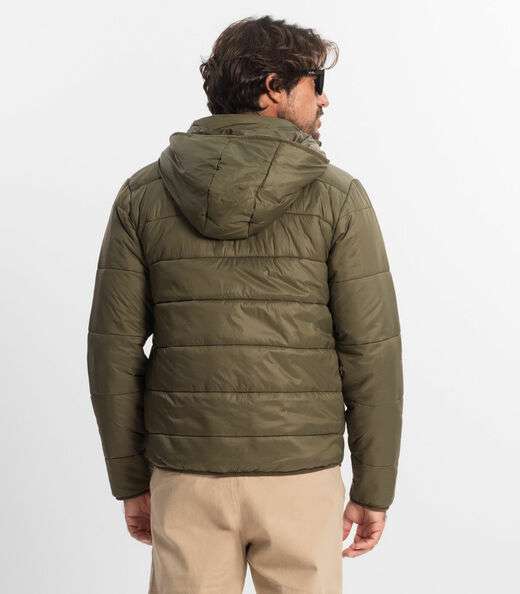 Jaqueta Com Capuz Masculina Diametro Verde