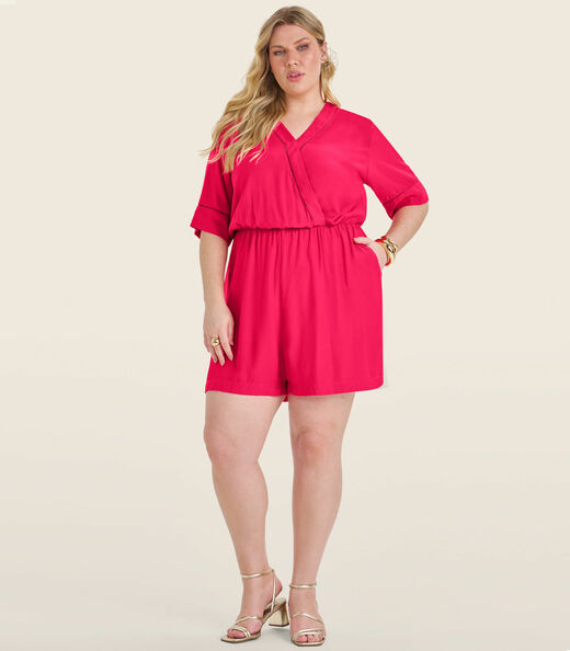 Image_Macaquinho Feminino Plus Size Secret Glam Vermelho