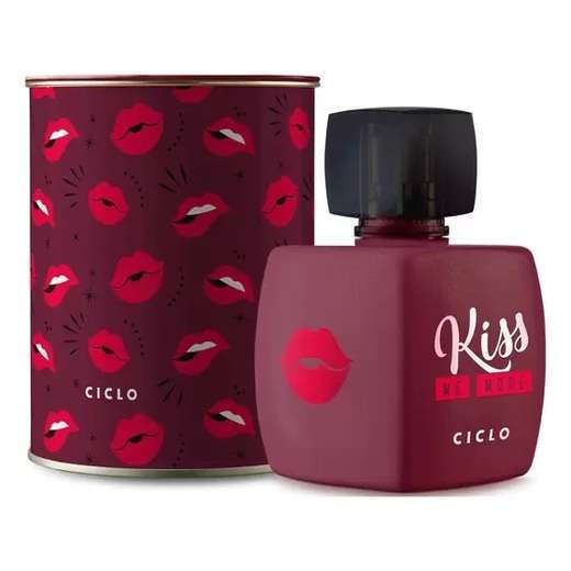 Deo Colônia 100ml Kiss You More Lata Ciclo Cosméticos