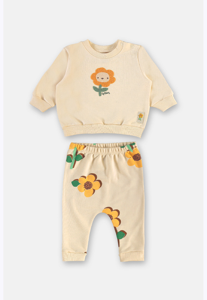 Conjunto Bebê Moletom Sem Felpa Up Baby