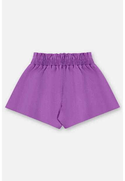 Shorts Infantil em Linho com Elastano Up Baby