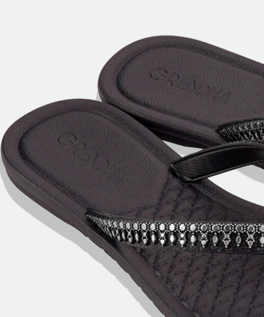 Rasteirinha Feminina Pedraria Grendha 