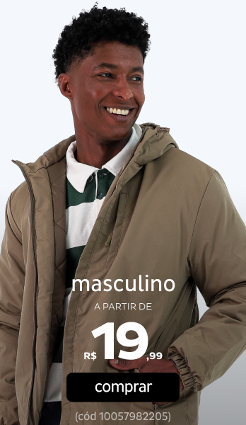 Masculino a partir de R$19,99