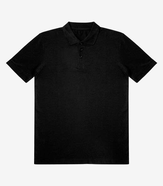 Image_Polo Masculina Piquet Básica Select Preto