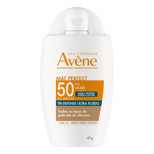 Image_Protetor Solar Facial Avène Mat Perfect Tri-Defense Ultra Fluido FPS 50 40g