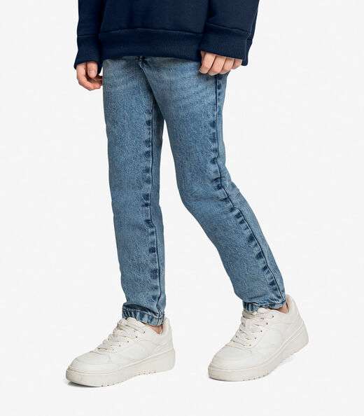 Conjunto Blusão Com Calça Jeans Trick Nick Azul