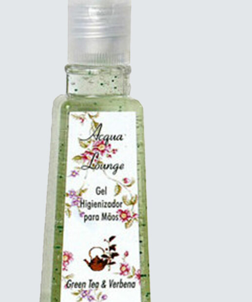 Álcool Em Gel Higienizador Green Tea Verbena Acqua Lounge 90ml