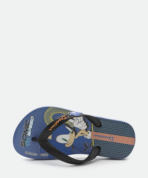 Chinelo Ipanema Infantil Sonic Azul