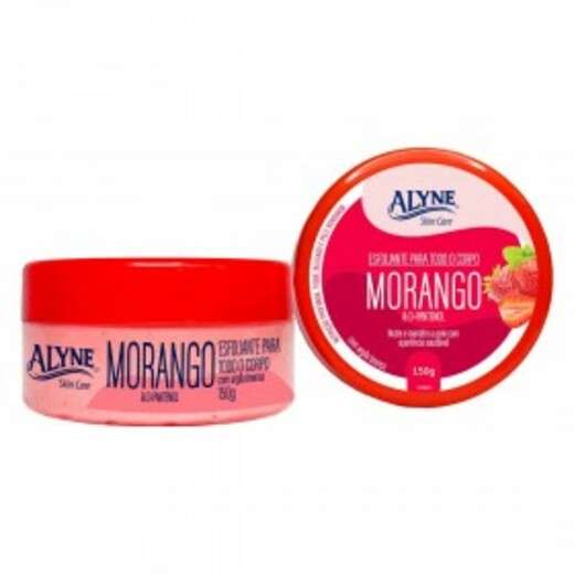 Image_Creme Esfoliante Morango E Pantenol Alyne 150G