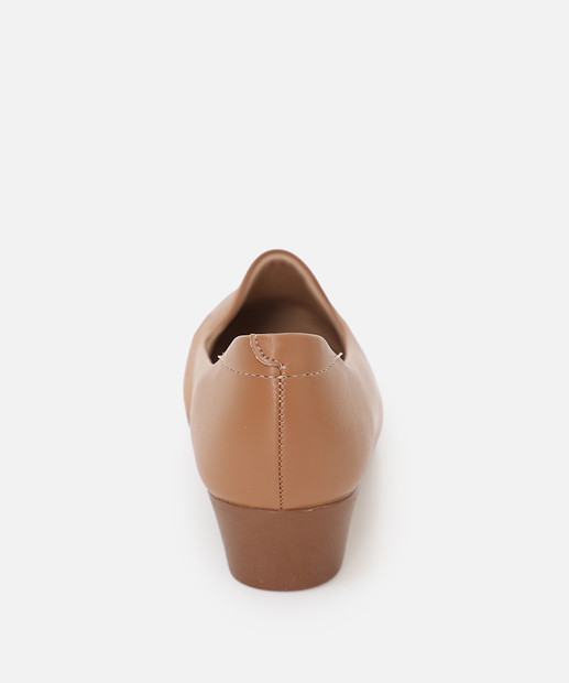 Scarpin Feminino Salto Anabela Modare Caramelo