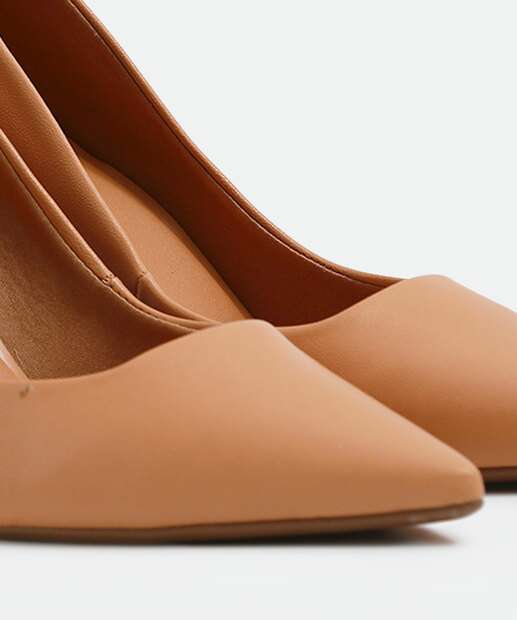 Scarpin Feminino Bico Fino Salto Fino Bebecê 