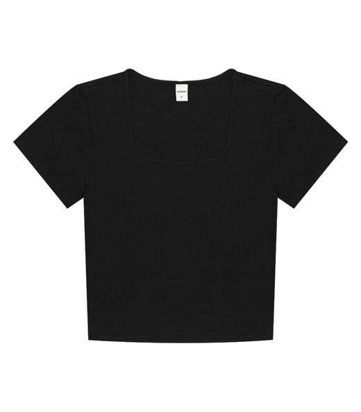 Blusa Cropped Feminina Rovitex Preto