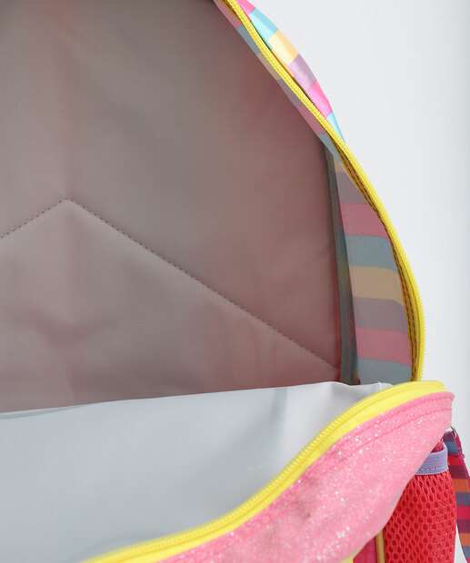 Mochila Infantil Escolar Bubu E As Corujinhas Clio Style Rosa