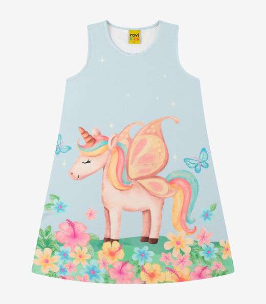 Image_Vestido Poly Flex Touch Cotton Vestido Rovi Kids Azul