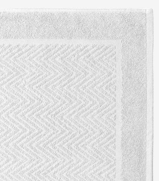 Toalha De Piso Mykonos Corttex Branco