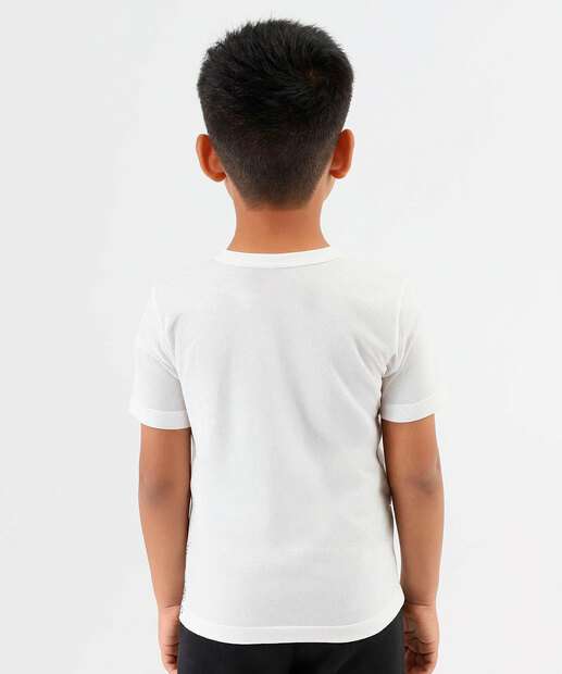 Camiseta Infantil Estampada Sonic Tam 4 a 10