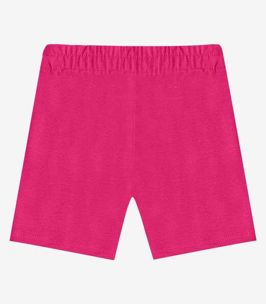 Bermuda Ciclista Infantil Básica Soletex Rosa
