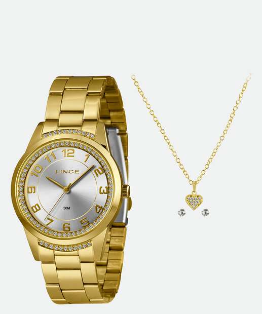 Image_Kit Relógio Feminino Lince Strass LRGJ159L40