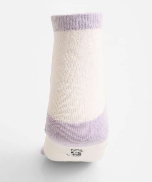 Kit 2 Meias Infantil Estampa Stitch Disney Branco