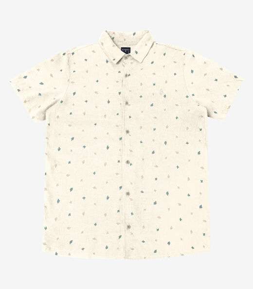 Camisa Masculina Viscose Diamentro Bege