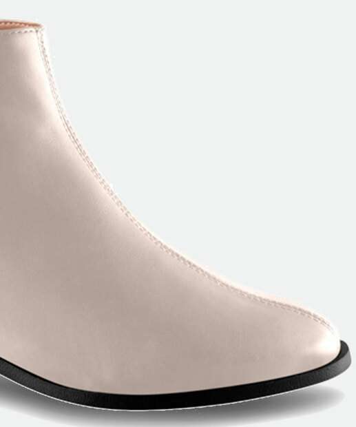 Bota Feminina Cano Curto Salto Grosso Via Uno