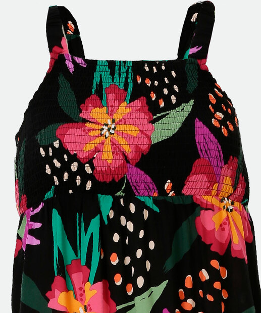 Vestido Longo Feminino Estampa Floral Marisa