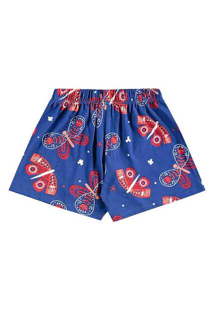 Conjunto Bata e Short Menina Bee Loop