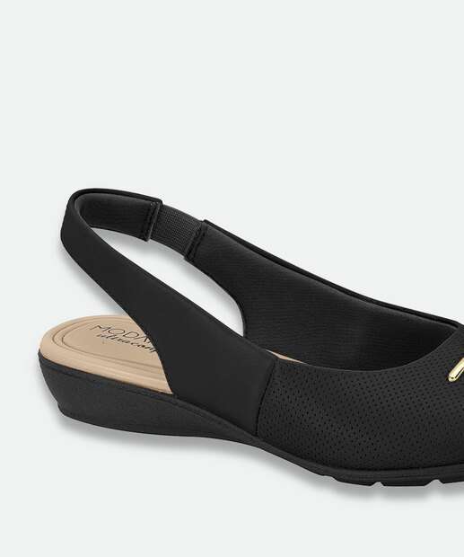 Sandália Feminina Rasteira Modare Preto