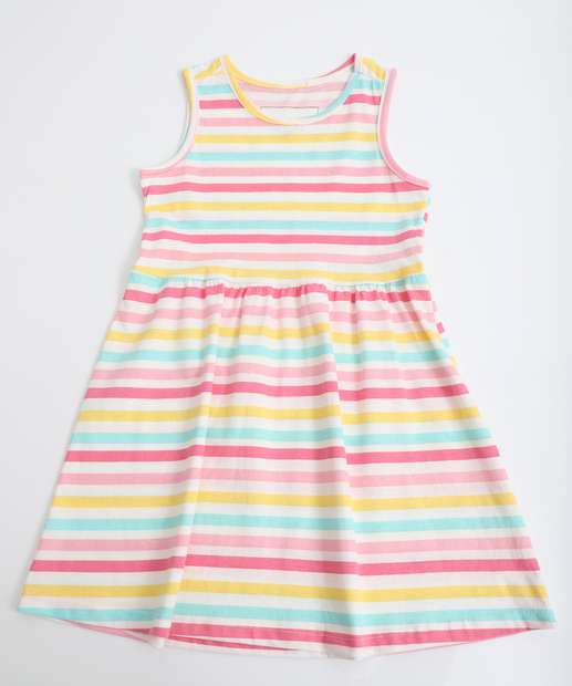 Image_Vestido Infantil Estampa Listrada Marisa Tam 1 a 3