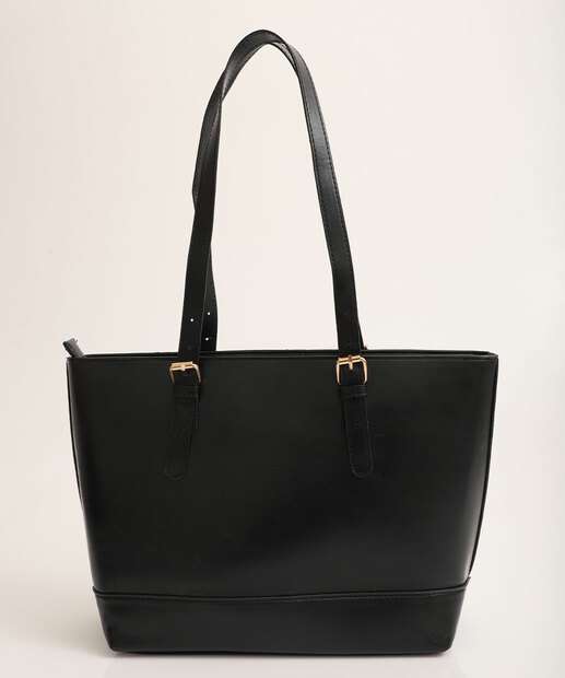 Bolsa De Ombro Tote Feminina Marisa Preto 