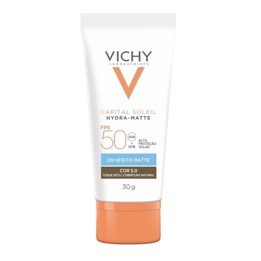 Image_Protetor Solar Facial Vichy Capital Soleil Hydra-Matte FPS 50 Cor 5.0 30g