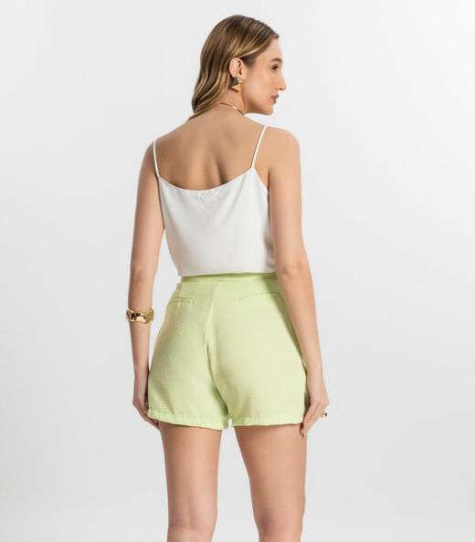 Shorts Feminino Cós Duplo Air Flow Endless Verde