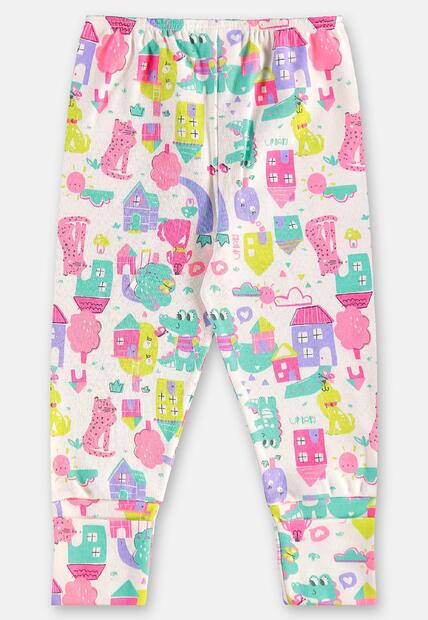 Conjunto em Suedine Bebê Menina Up Baby