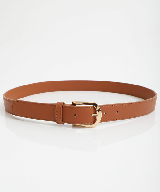 Cinto Feminino Fivela Marisa Marrom