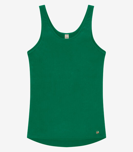 Regata Feminina Básica em Viscotorcion Rovitex Verde