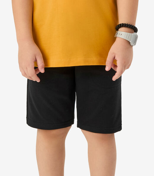 Bermuda Básica Menino Rovi Kids Preto