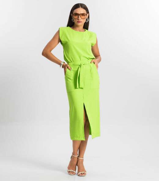 Image_Saia Feminina Midi Endless Verde