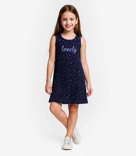 Image_Vestido Feminino Infantil Select Azul