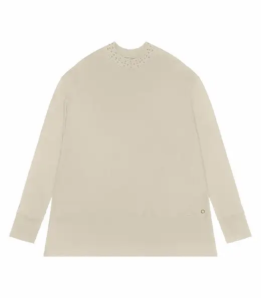 Blusão Feminino Plus Size Secret Glam Bege