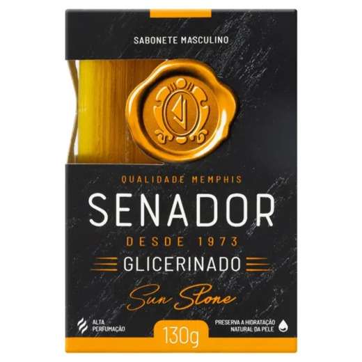 Sabonete Senador Glicerinado 130g SUN Stone