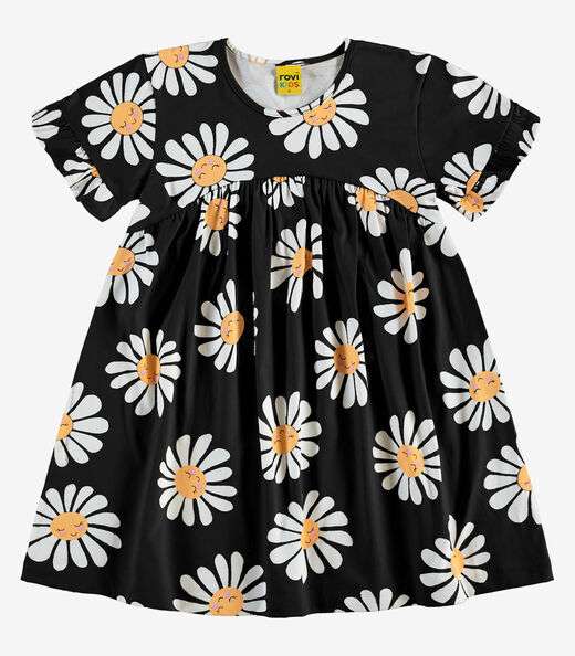 Vestido Infantil Rovi Kids Preto