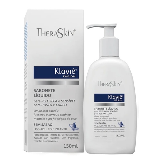 Image_Kit com 2 Unidades de Sabonete Líquido Theraskin - Klaviê Clinical