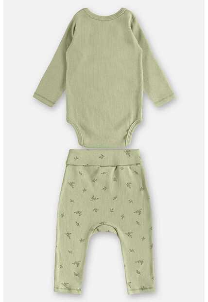 Conjunto Body e Calça Unissex Bebê Up Baby