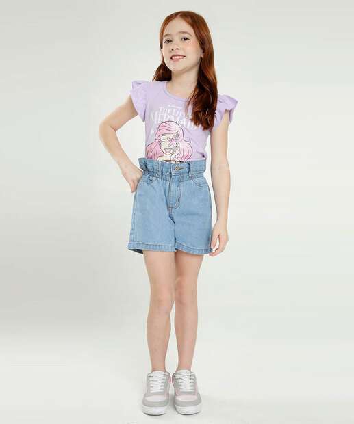 Image_Short Infantil Jeans Clochard Bolsos Marisa Tam 4 a 10