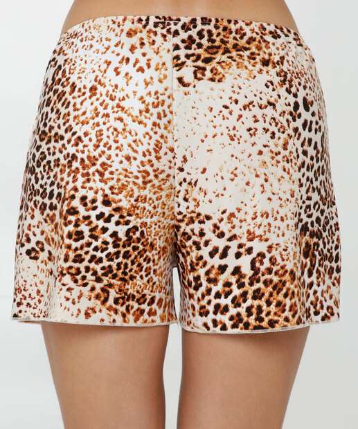 Pijama Feminino Estampa Animal Print Alças Finas Marisa
