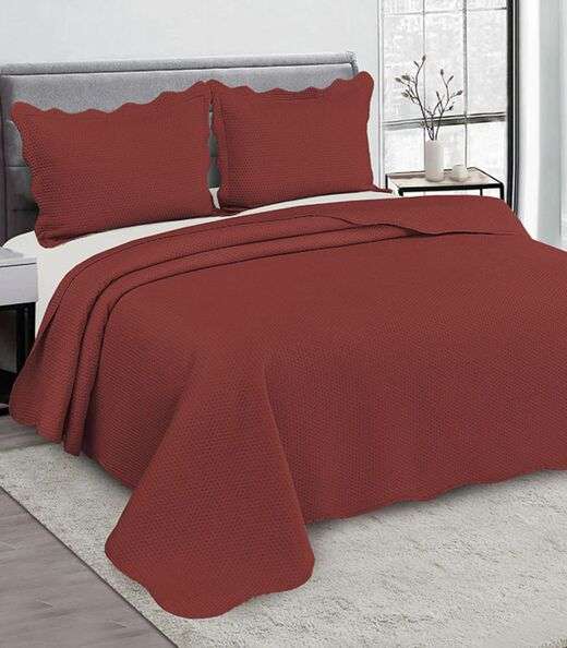 Image_Jogo De Colcha Bullet Solteiro Camesa Vermelho