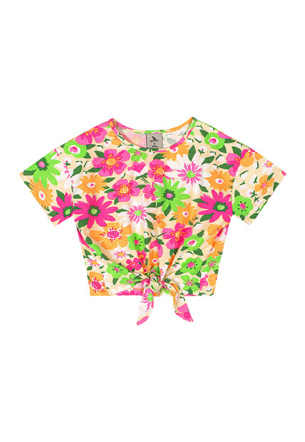Blusa Infantil Feminino em Cotton Quimby