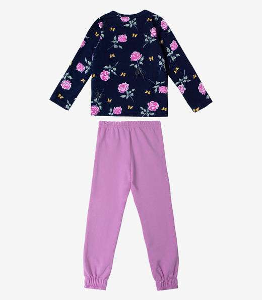 Pijama Infantil Feminino Select Preto