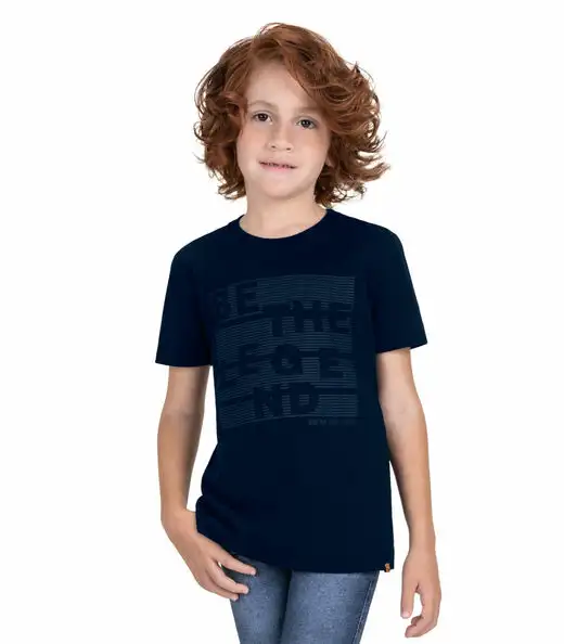 Conjunto Infantil Camiseta Com Calça Trick Nick Azul
