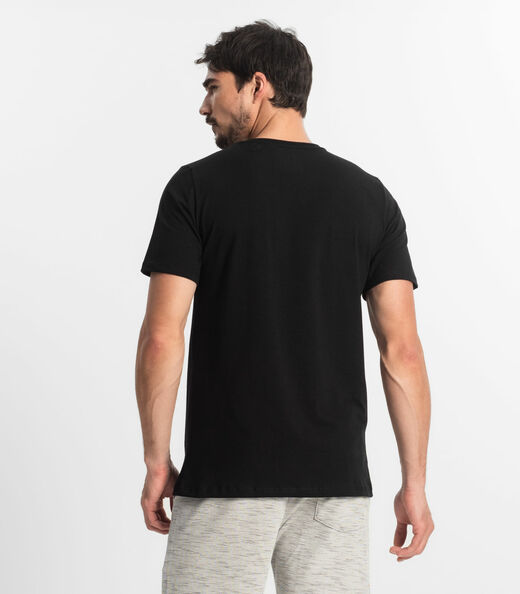 Camiseta Masculina Básica Diametro Preto